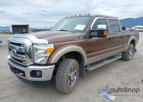 2011 Ford F250 Lariat from USA, damaged, VIN 1FT7W2B62BEC46905